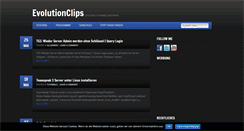 Desktop Screenshot of evolutionclips.de